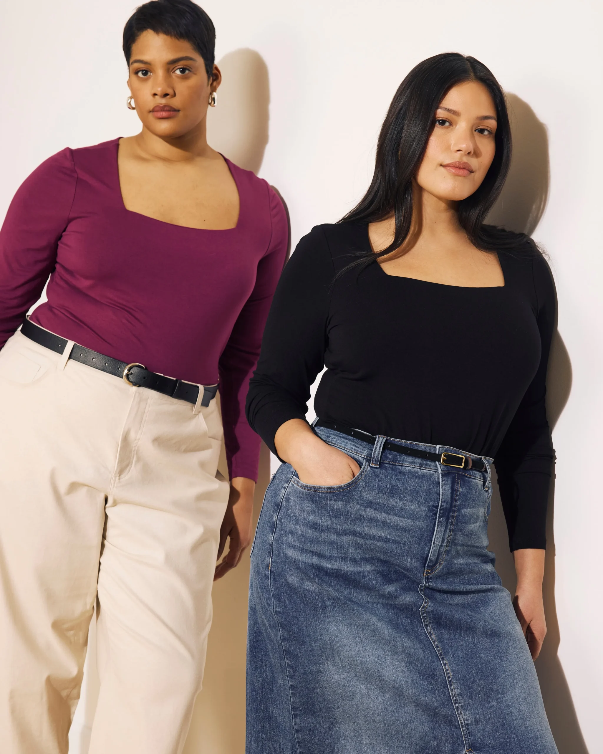 Agatha Liquid Jersey Top Rothko Purple