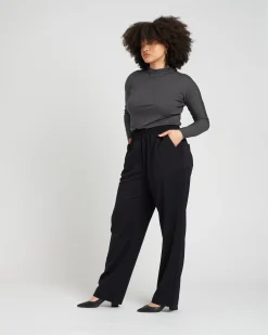All Day Easy Pants Black