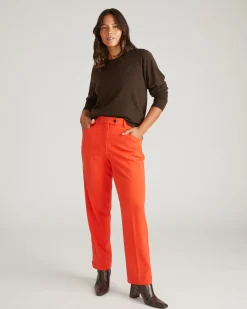 All Day Mercer Tapered Leg Pants Poppy