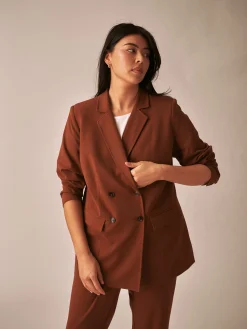 All Day Warren Double Breasted Blazer Pony