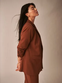 All Day Warren Double Breasted Blazer Pony