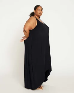 Athena Divine Jersey Dress Black