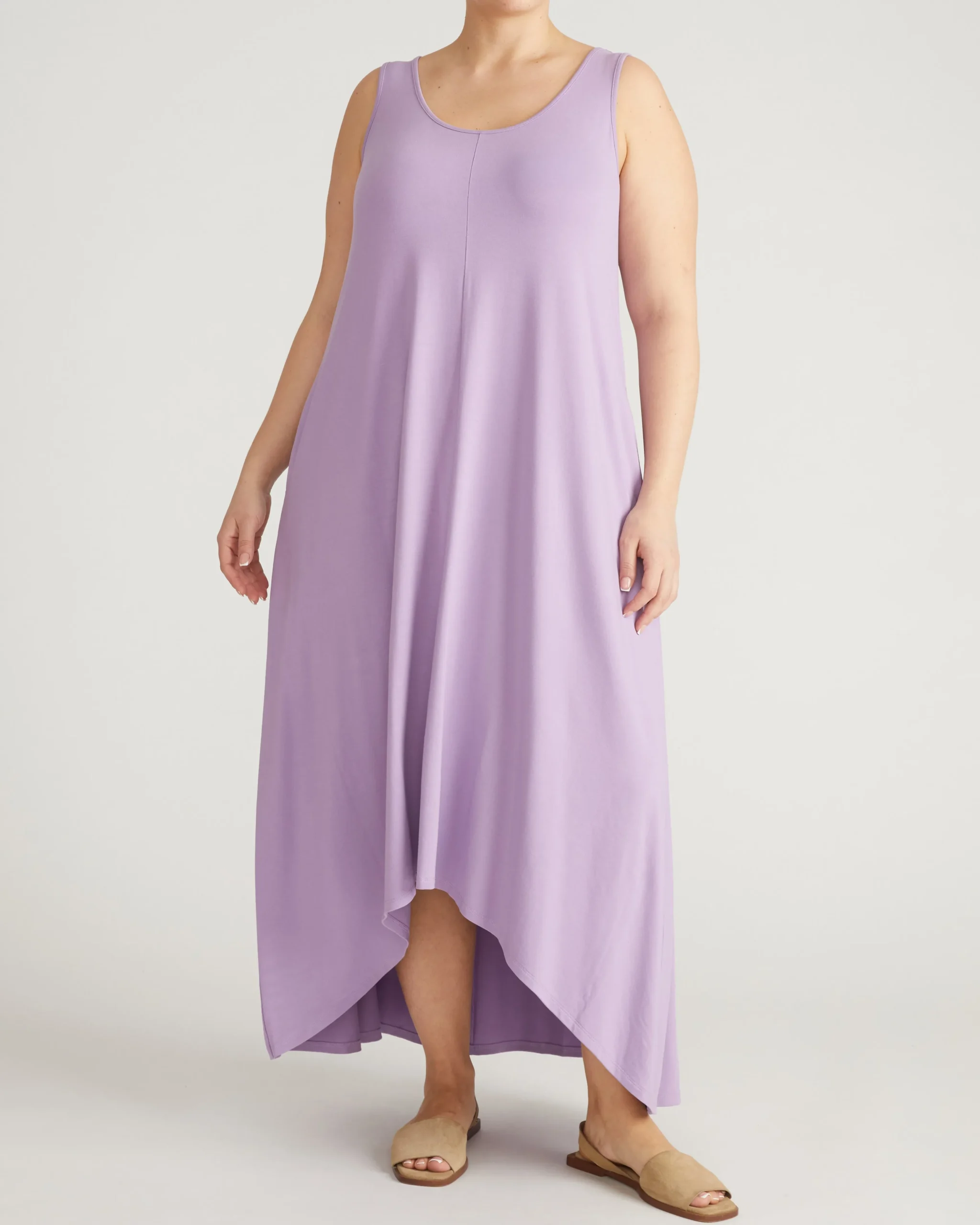 Athena Divine Jersey Dress Spring Iris