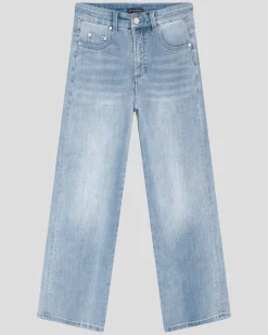 Bae Boyfriend Crop Jeans Light Blue