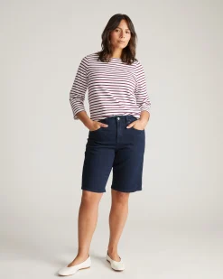 Bae Denim Shorts Dark Indigo
