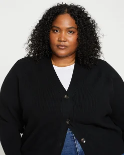 Better-Than-Wool Cardigan Black
