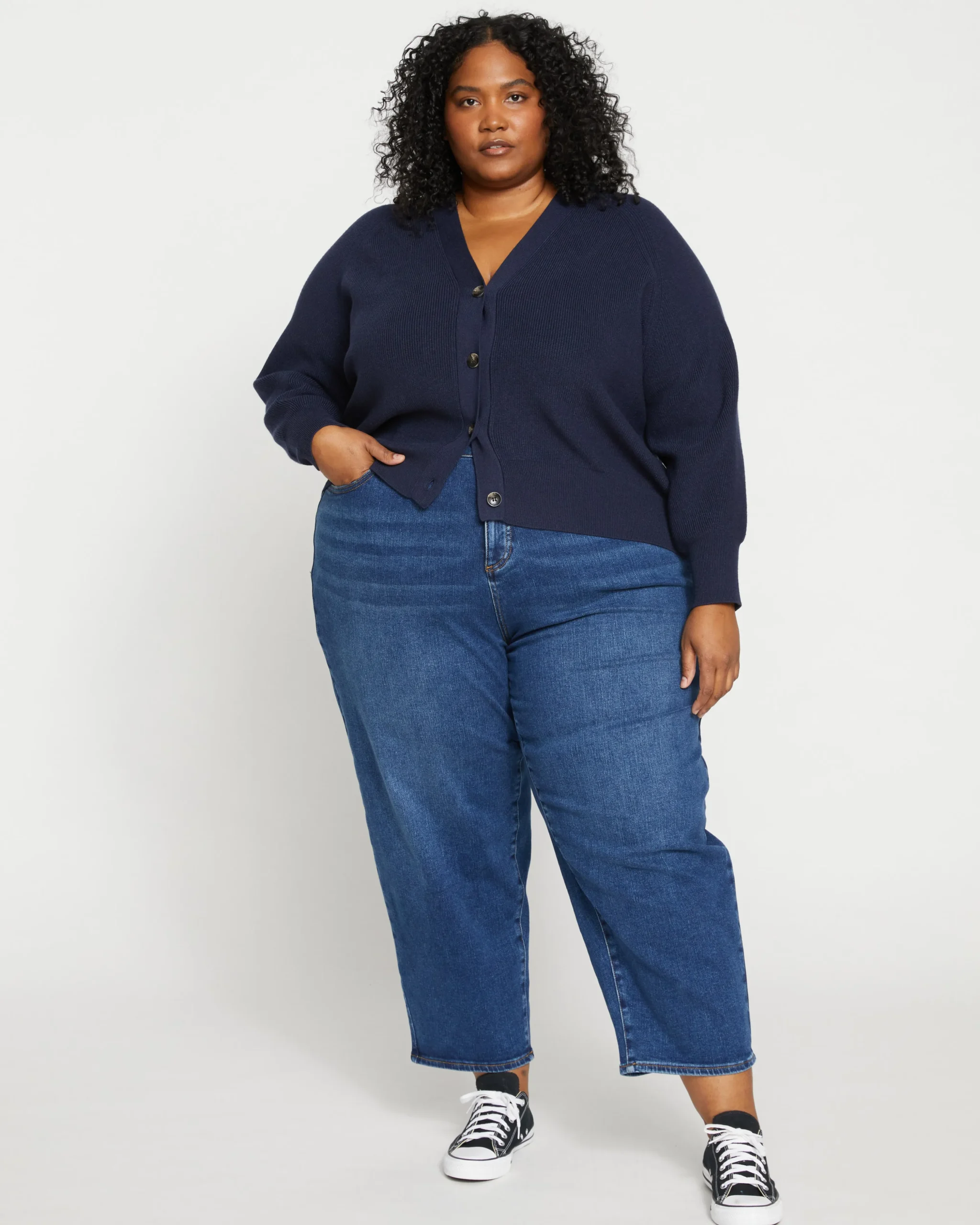 Better-Than-Wool Cardigan Midnight