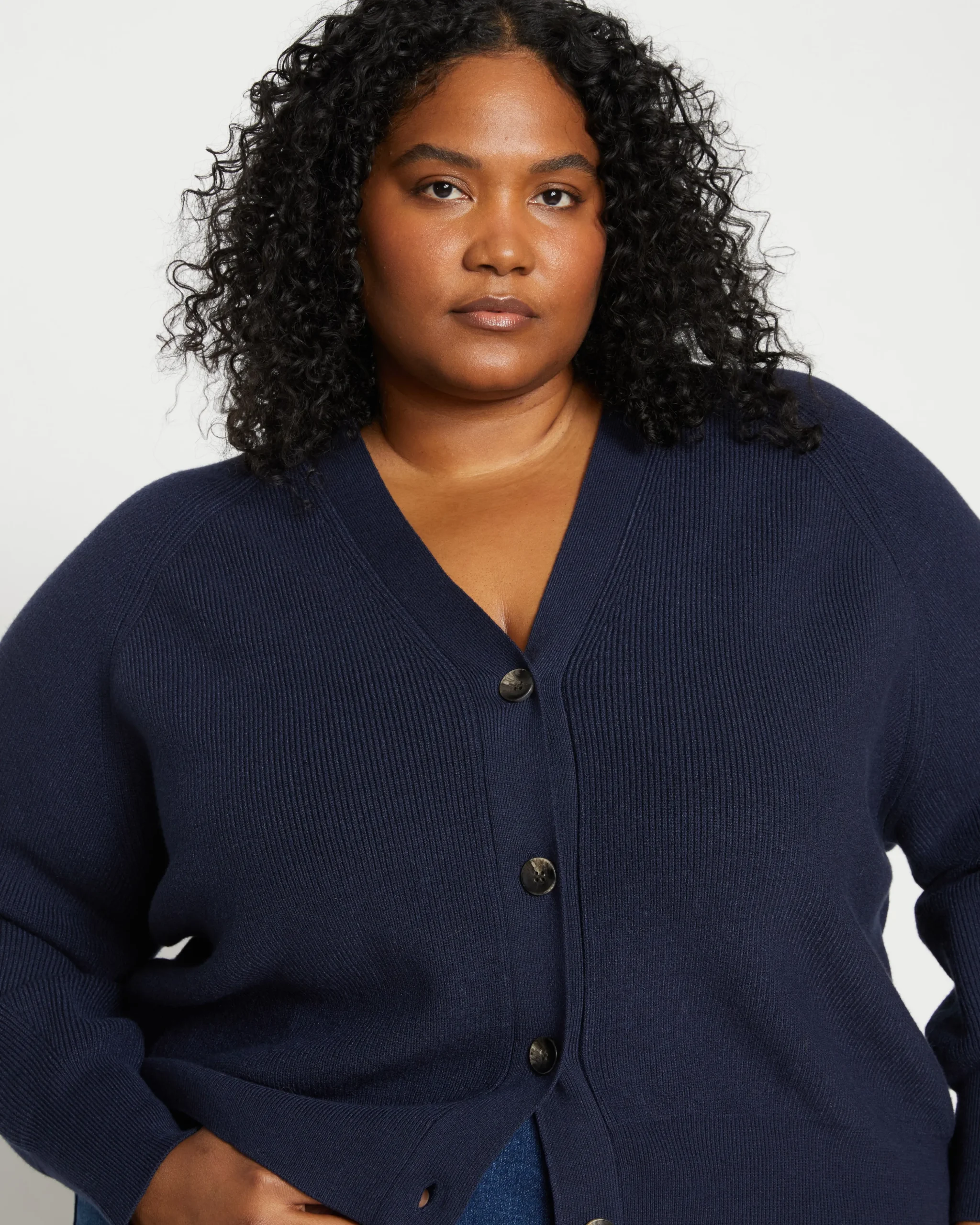 Better-Than-Wool Cardigan Midnight