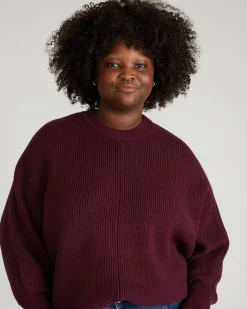 Better-Than-Wool Dolman Sweater Gamay
