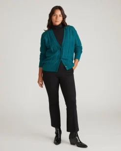 Cable Knit Cardigan Botanic