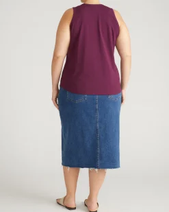 Cai High Neck Tank Gamay