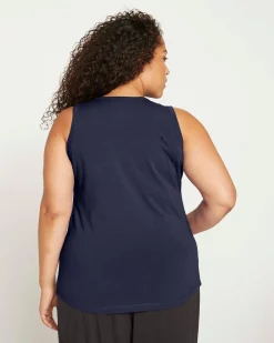 Cai High Neck Tank Midnight