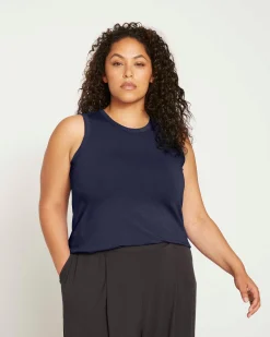 Cai High Neck Tank Midnight