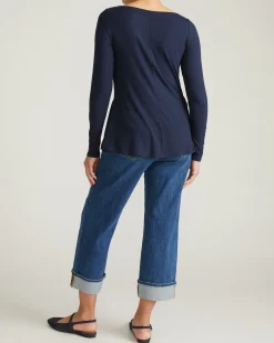Cassandra Divine Jersey Top Midnight