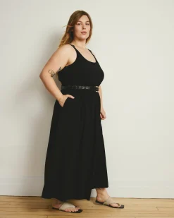 Cayo Cami Dress Black