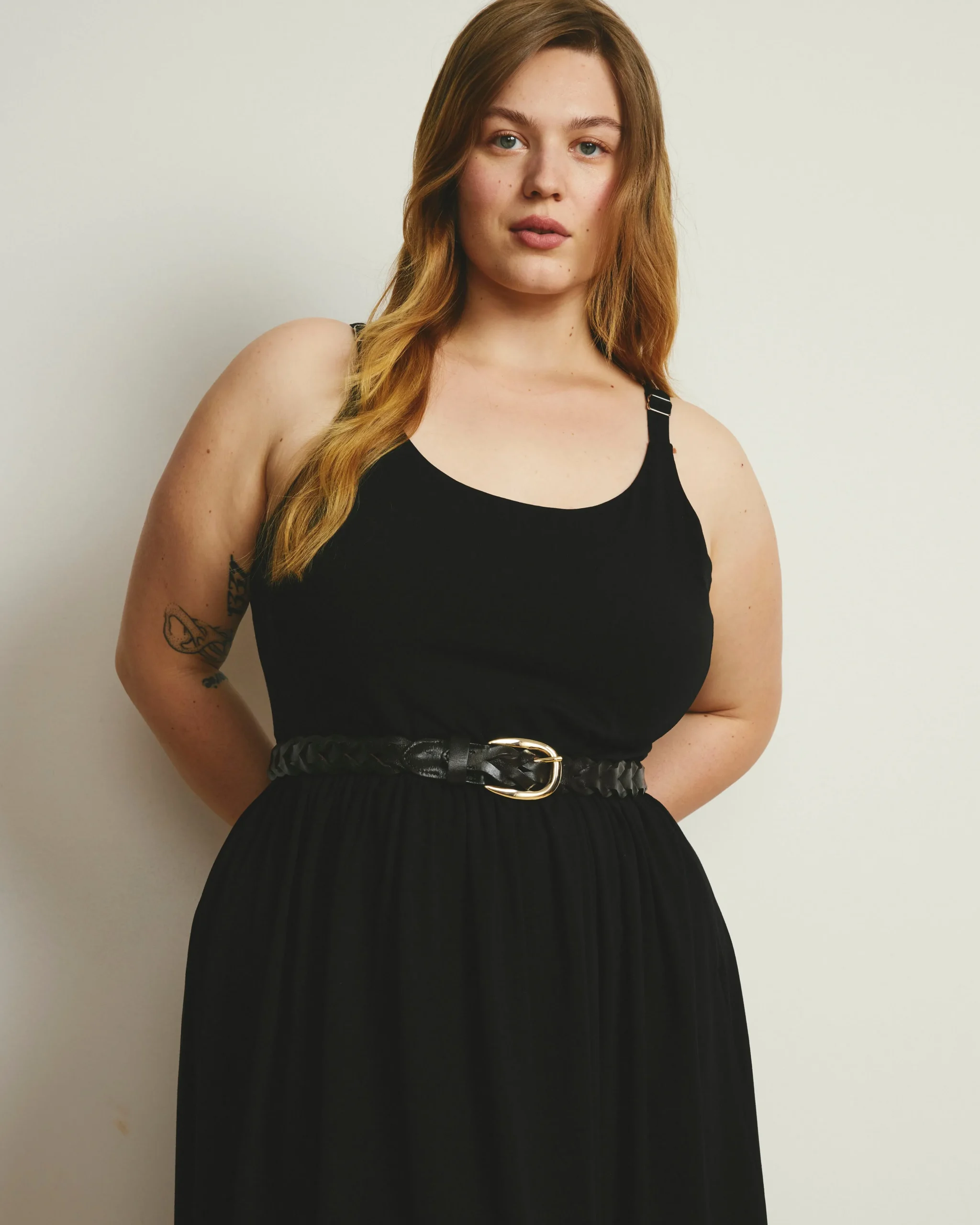 Cayo Cami Dress Black