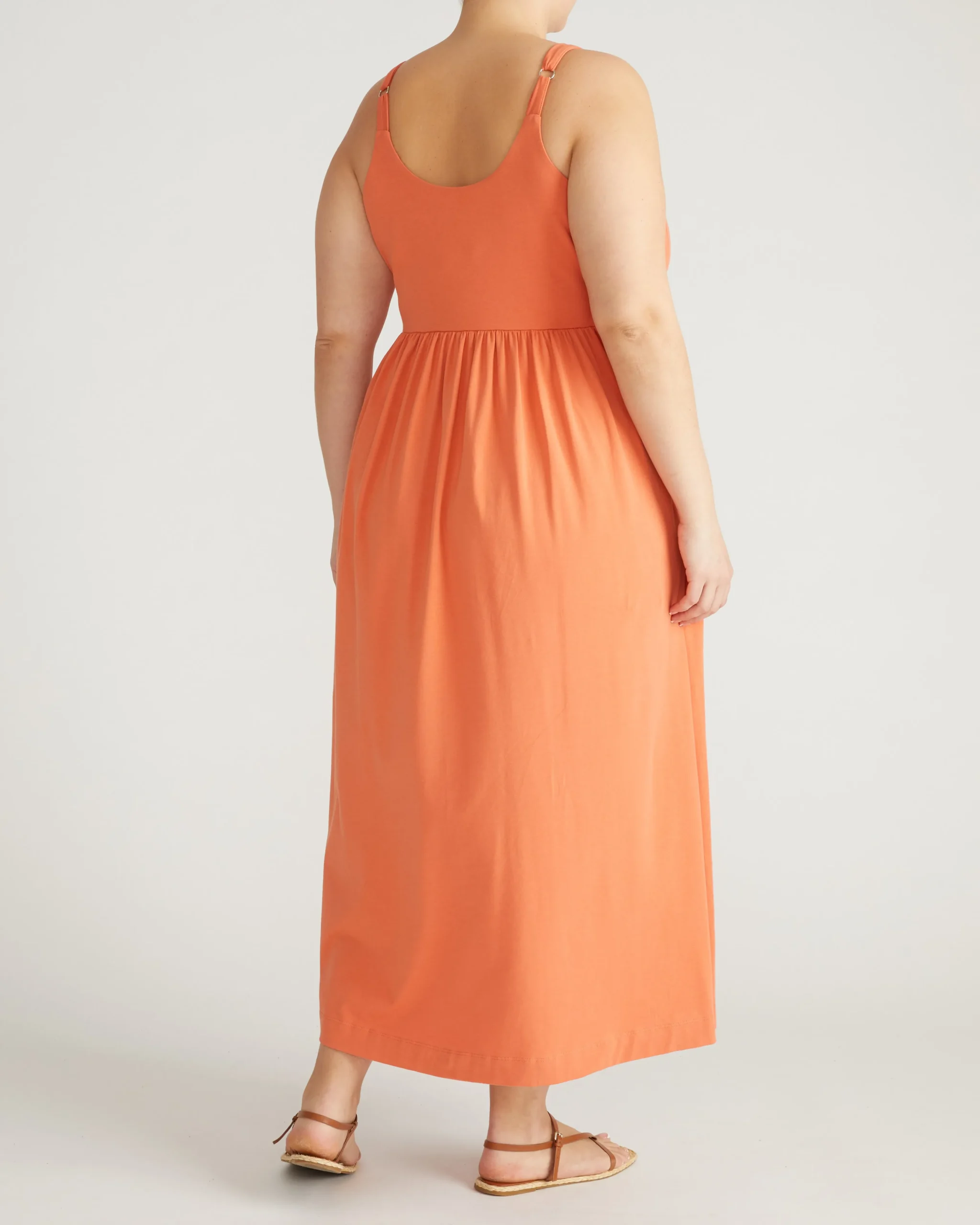Cayo Cami Dress Italian Orange