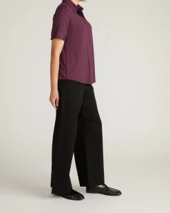 Chelsea Liquid Jersey Short Sleeve Shirt Acai