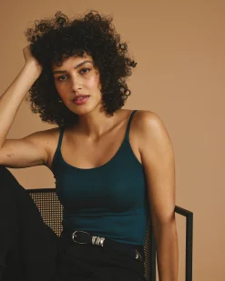 Cloud Rib Camisole Deep Sea