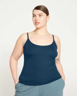 Cloud Rib Camisole Deep Sea