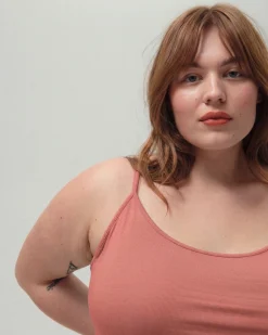 Cloud Rib Camisole Terracotta