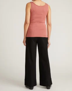 Cloud Rib Tank Terracotta