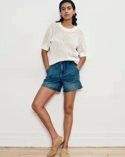 ComfortDenim Marche Shorts Western Blue Wash