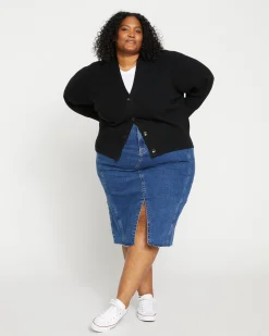 Dakota Denim Skirt Odeon Blue