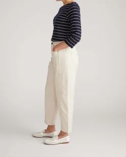 Dakota Twisted Leg Jeans Ecru