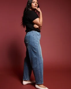 Dakota Twisted Leg Jeans Montana Blue