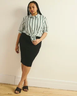 Danube Jersey Skirt Black