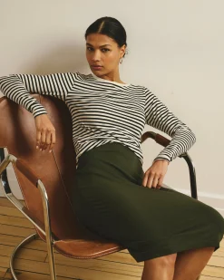 Danube Jersey Skirt Nori