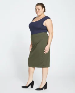 Danube Jersey Skirt Nori