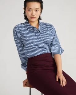 Danube Ponte Skirt Black Cherry