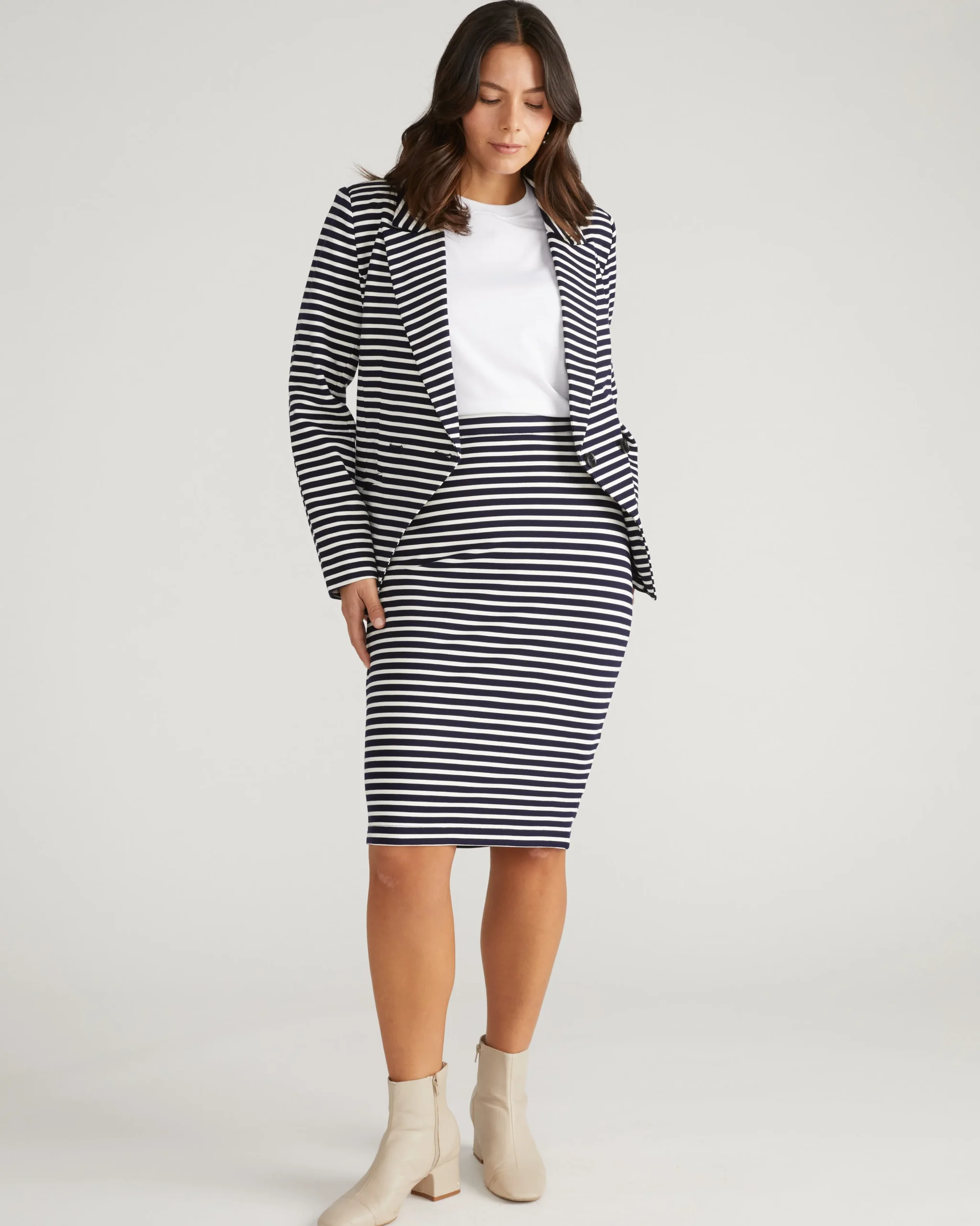 Danube Ponte Skirt St. James Stripe