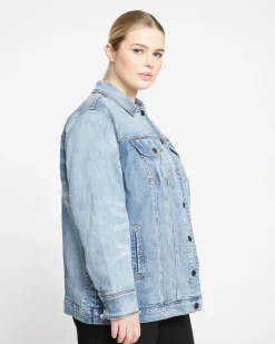 Denim Chore Jacket Light Blue