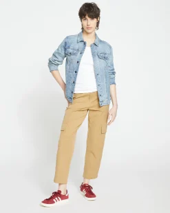 Denim Chore Jacket Light Blue