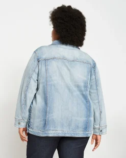 Denim Chore Jacket Light Blue