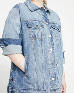 Denim Chore Jacket Light Blue