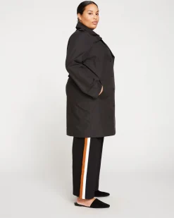 Derjon Trench Coat Black