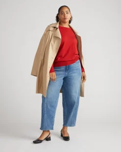 Derjon Trench Coat Khaki