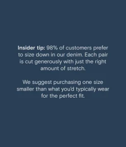 Elastic Waist Weekend Jeans True Blue
