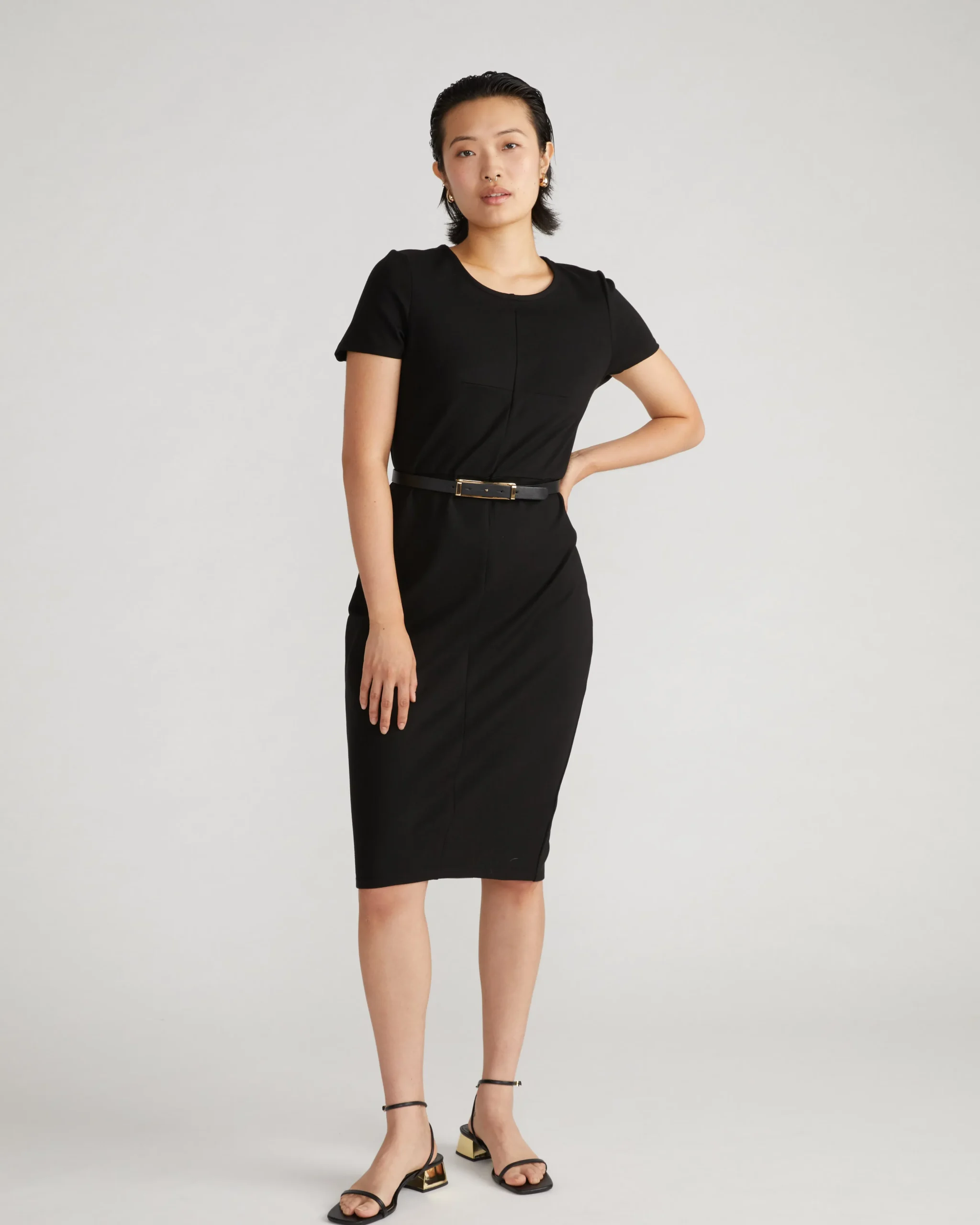 Executive Ponte Dress Black