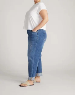 Frenchie Easy Fit Tee White