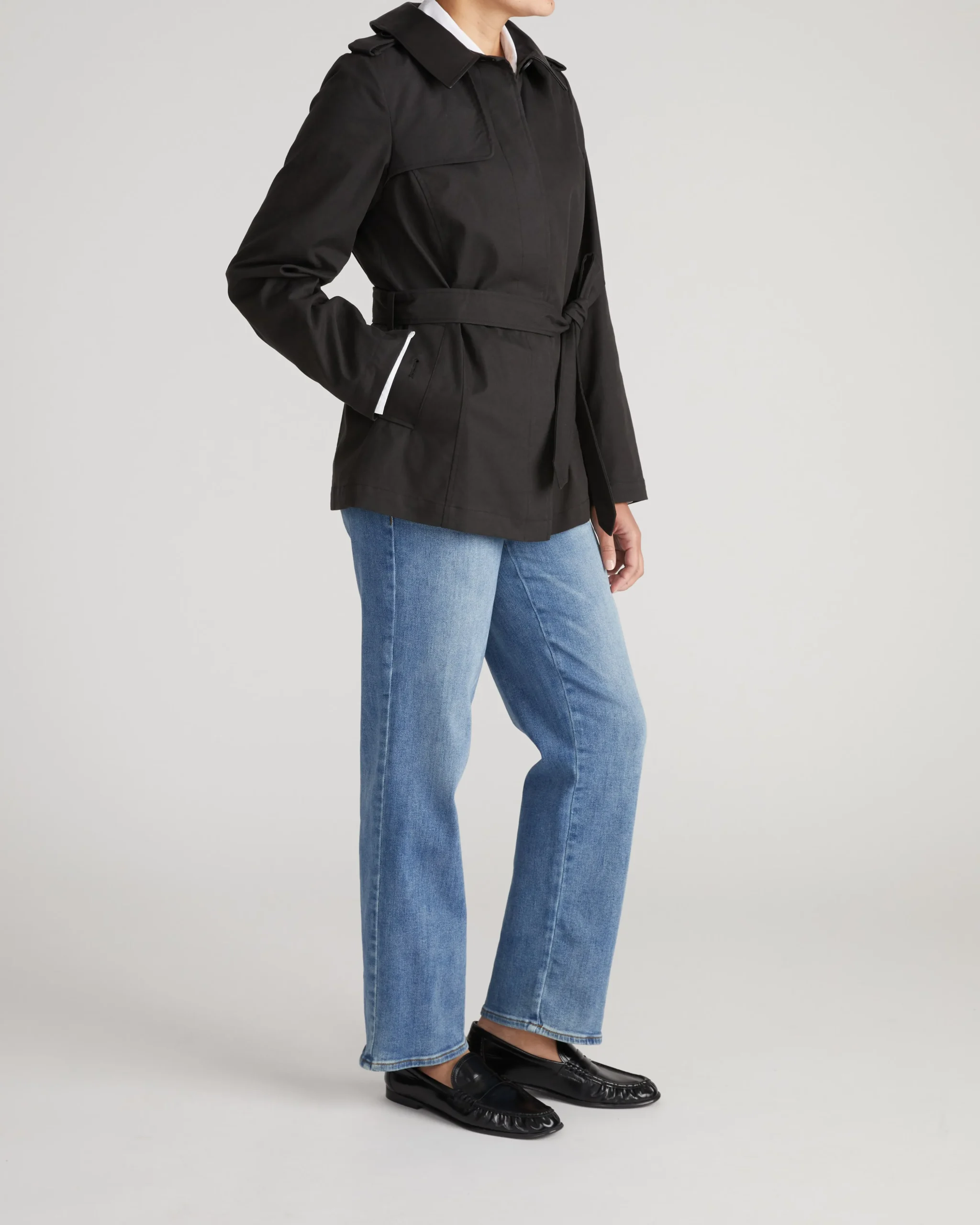 Freya Trench Coat Black