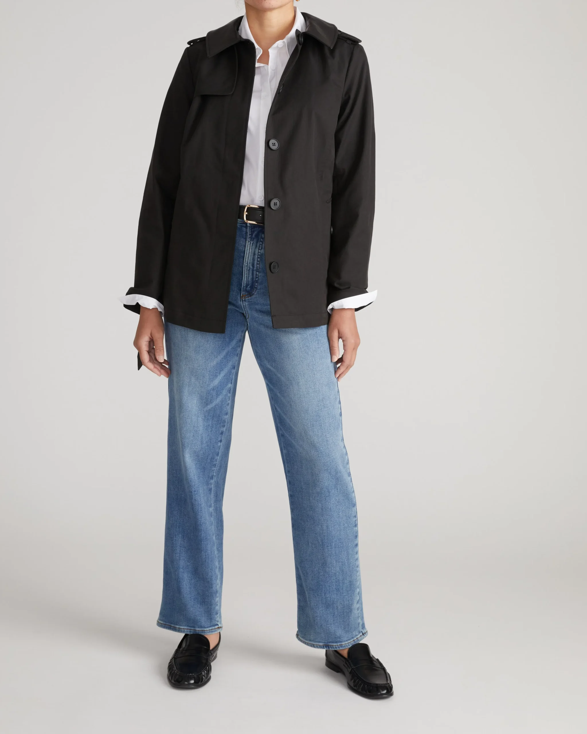 Freya Trench Coat Black