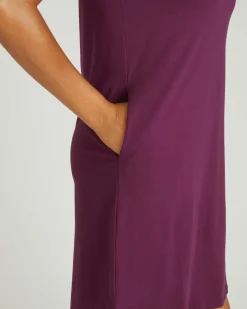 Halie T-Shirt Dress Gamay