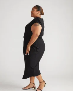 Havana Divine Jersey Dress Black