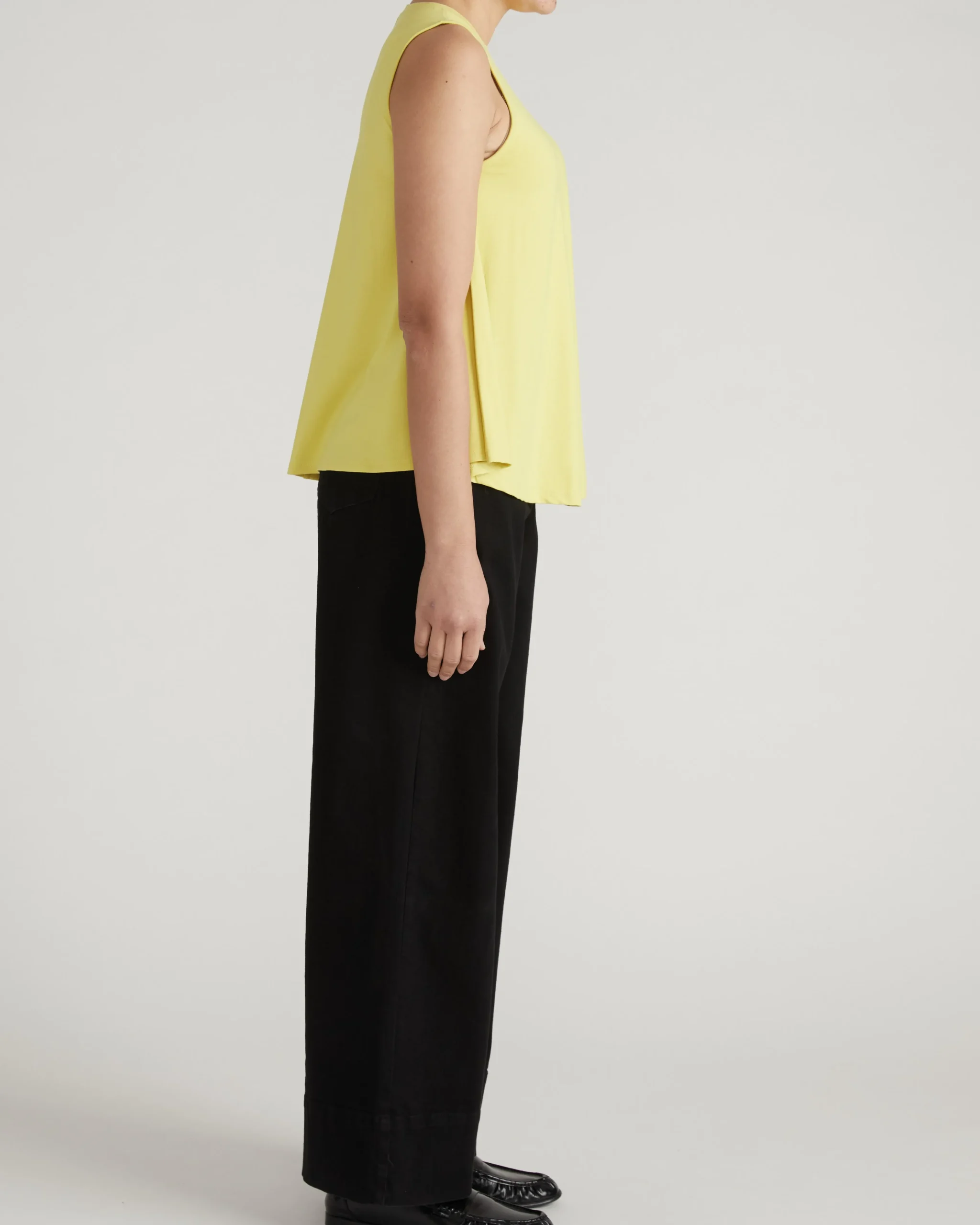 Heatwave Divine Jersey Flared Tank Pomelo