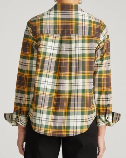 Henning x US Madison Shirt Brown Plaid